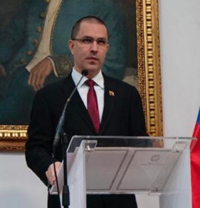 Arreaza también condenó sanciones de EE.UU. a empresas cubanas