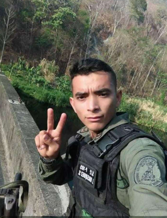El efectivo militar fue identificado como Jhonny Alejandro Vásquez Sáenz, de 22 años de edad
