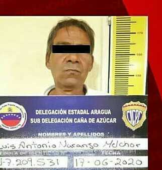 El victimario fue puesto a la orden de la Fiscalía del estado Aragua