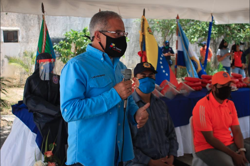 Durante el acto de entrega de implementos y combos alimenticios, el alcalde de Guarenas anunció la activación de las “Brigadas Populares de Protección”, recientemente anunciadas por el presidente Nicolás MaduroCORTESIA / PRENSA AMP