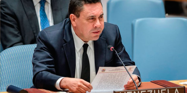 El embajador de Venezuela ante la ONU, Samuel Moncada, ha recibido dos cartas del Panel Independiente de expertos de Naciones Unidas