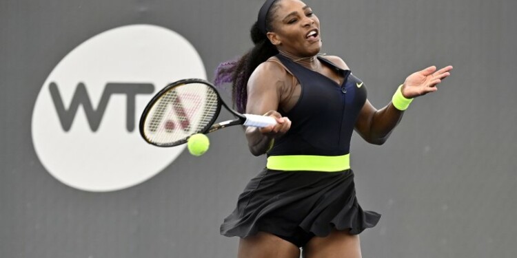 Serena regresó en muy buena forma a la cancha