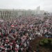 Las protestas en Minsk, Bielorrusia, este domingo 23 de agosto del 2020