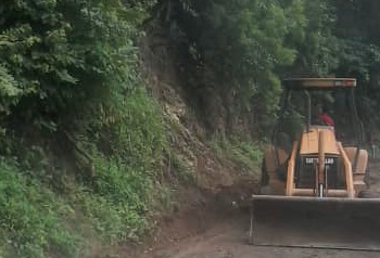 El primer sector visitado fue Barrialito de Colonia Mendoza