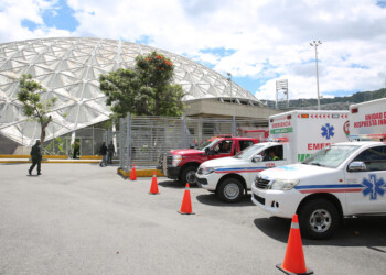 Un total de 278 personas están encargadas de toda la operatividad del hospital de campaña, aseguró el Potro Álvarez