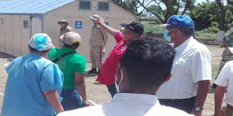 Las autoridades aumentaron la capacidad de atención en el Centro Nacional de Aislamiento Los Caracas