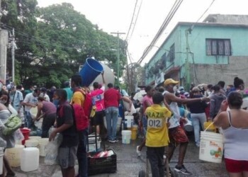 La falta de agua es un problema serio de Baruta