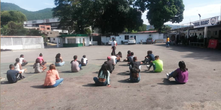 En el Centro de Coordinación Policial de Cristóbal Rojas, los efectivos del Cmpnna dialogaron con los infractores y sus representantes