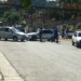 Los conductores atravesaron sus vehículos y cerraron el final de la Avenida Intercomunal Guarenas-Guatire, en el cruce hacia la Urbanización Las Rosas