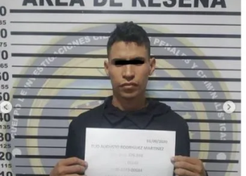Elio Augusto Rodríguez (31), detenido