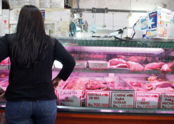 El kilo de carne subió de 1,35 millones a 1,55 millones de bolívares entre el 31 de agosto y el 14 de septiembre
