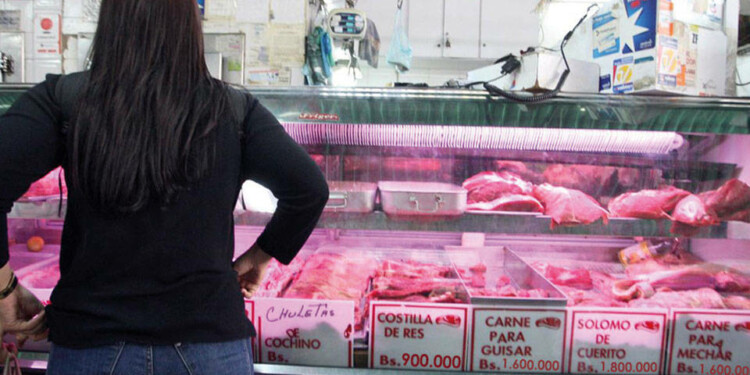 El kilo de carne subió de 1,35 millones a 1,55 millones de bolívares entre el 31 de agosto y el 14 de septiembre