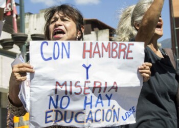 Los maestros no regresaron a las clases, según los gremios
FOTO SEBASTIÁN GARCÍA INOJOSA/CRÓNICA.UNO