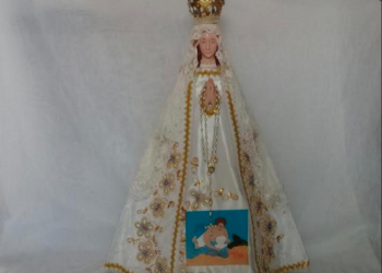 Así lucirá la imagen de la Virgen del Valle en su recorrido por sectores de Guarenas
CORTESIA / JUAN CHIVICO