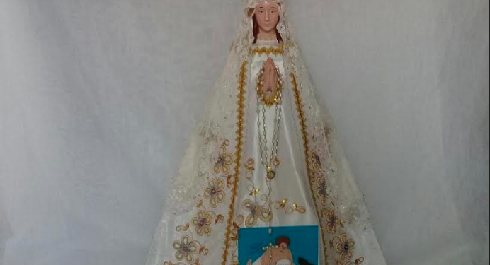 Así lucirá la imagen de la Virgen del Valle en su recorrido por sectores de Guarenas
CORTESIA / JUAN CHIVICO