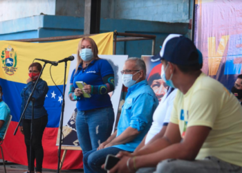 El evento contó con la presencia de los jefes de comunidad, brigadas juveniles y Milicia Nacional Bolivariana