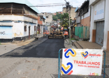 Varias de las vías más importantes de Guarenas fueron rehabilitadas