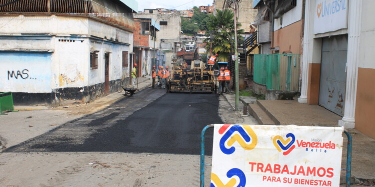 Varias de las vías más importantes de Guarenas fueron rehabilitadas