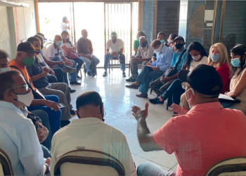 Manuel (Manolo) Gedler reunió a los integrantes políticos de los 6 municipios que forman la región de los Valles del Tuy