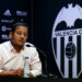 VALENCIA, SPAIN - AUGUST 31:  Anil Murthy president of Valencia CF speaks to the press during Goncalo Guedes presentation as a new player for Valencia CF at Mestalla Stadium on August 31, 2018 in Valencia, Spain.  (Photo by Manuel Queimadelos Alonso/Getty Images)