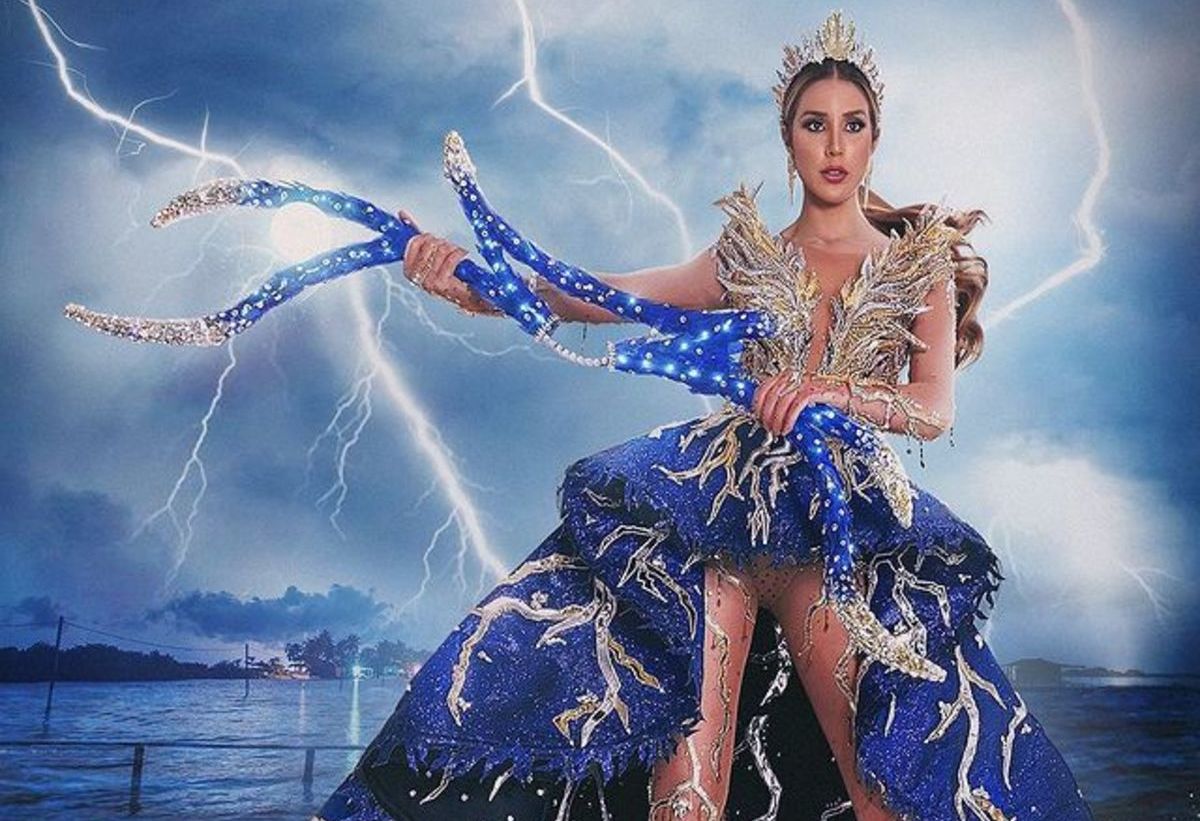 Este es el traje típico que Miss Venezuela lucirá en el Miss Universo