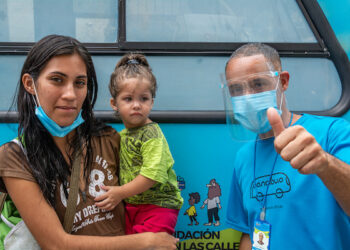 Jornada de salud, Panabus en Iglesia Buen Pastor, Caracas. Venezuela