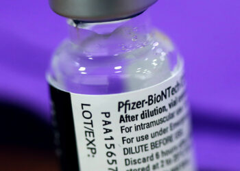 Vials of the Pfizer-BioNTech Covid-19 vaccine at a health care workers in Clinical Center in Belgrade,Serbia on Friday, Jan. 8, 2021.Photographer:Oliver Bunic/Bloomberg