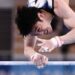 Japan's Kohei Uchimura competes in the horizontal bars event of the artistic gymnastics men's qualification during the Tokyo 2020 Olympic Games at the Ariake Gymnastics Centre in Tokyo on July 24, 2021. (Photo by Loic VENANCE / AFP)