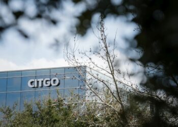 Signage is displayed at Citgo Petroleum Corp. headquarters in Houston, Texas, U.S., on Thursday, Feb. 14, 2019. Interviews with current and former employees at headquarters and refineries reveal a company at a turning point. Citgo is free for the moment from political interference, cronyism and corruption, but lacks leaders to chart a path forward. Photographer: Loren Elliot/Bloomberg