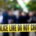 Police tape secures a crime scene outside a club after a shooting in Brooklyn on October 12, 2019. - At least four people died and three were wounded in a shooting at a social club in New York eary Saturday, police said. No one has been arrested over the shooting, which took place in Brooklyn, and the motive and exact circumstances are not known, a New York police official told AFP. The local affiliate of ABC News described the place where the shooting took place as an after-hours club. (Photo by Johannes EISELE / AFP) (Photo by JOHANNES EISELE/AFP via Getty Images)